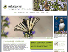 Tablet Screenshot of naturgucker-magazin.de